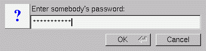 The fl_password window.