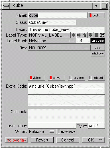 CubeView methods.